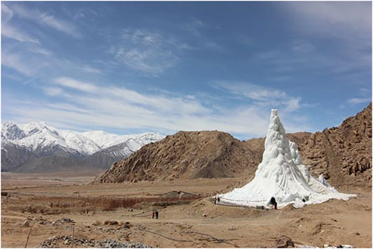 Influence of Meteorological Conditions on Artificial Ice Reservoir (Icestupa)&nbsp;Evolution